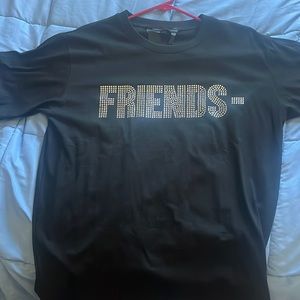 Vlone x Swavorski Friends T-Shirt 'Black' (never worn)